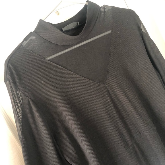 SHEIN x1 long sleeve high neck body suit - Picture 3 of 5